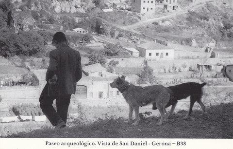 Postal 62302 : Paseo arqueologico. Vista de San Daniel - Gerona