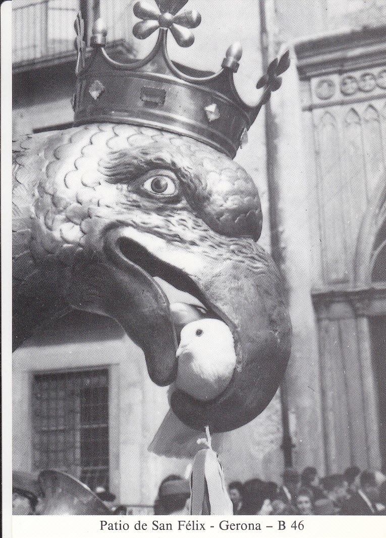 Postal 62310 : Patio de San Felix - Gerona