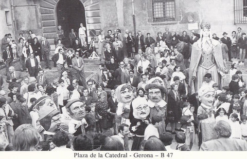 Postal 62311 : Plaza de la Catedral - Gerona