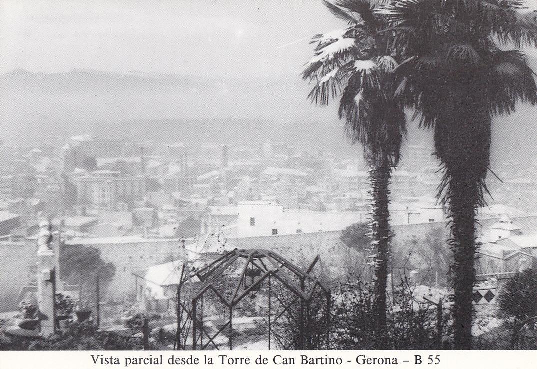 Postal 62319 : Vista parcial desde la Torre de Can Bartino - Gerona