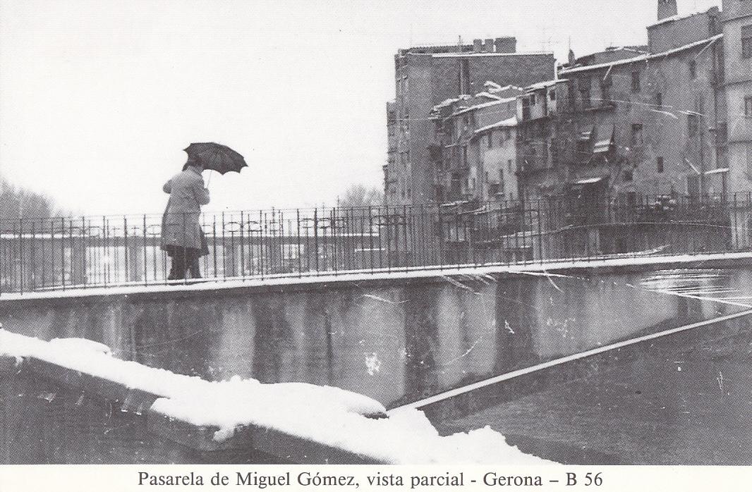 Postal 62320 : Pasarela de Miguel Gomez vista parcial - Gerona