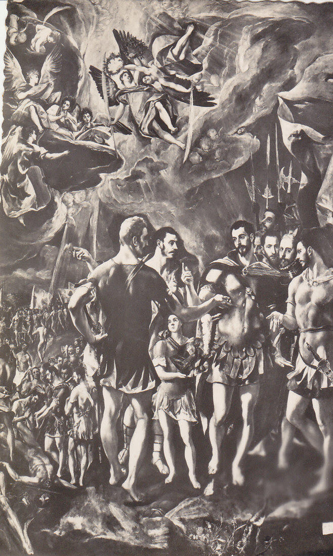 Postal 62332 : Monasterio de El Escorial. Salas Capitulares: El Greco - San Mauricio