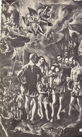 Postal 62332 : Monasterio de El Escorial. Salas Capitulares: El Greco - San Mauricio