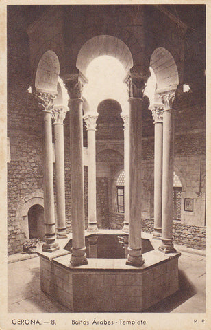Postal 62346 : Gerona. Baños Arabes - Templete