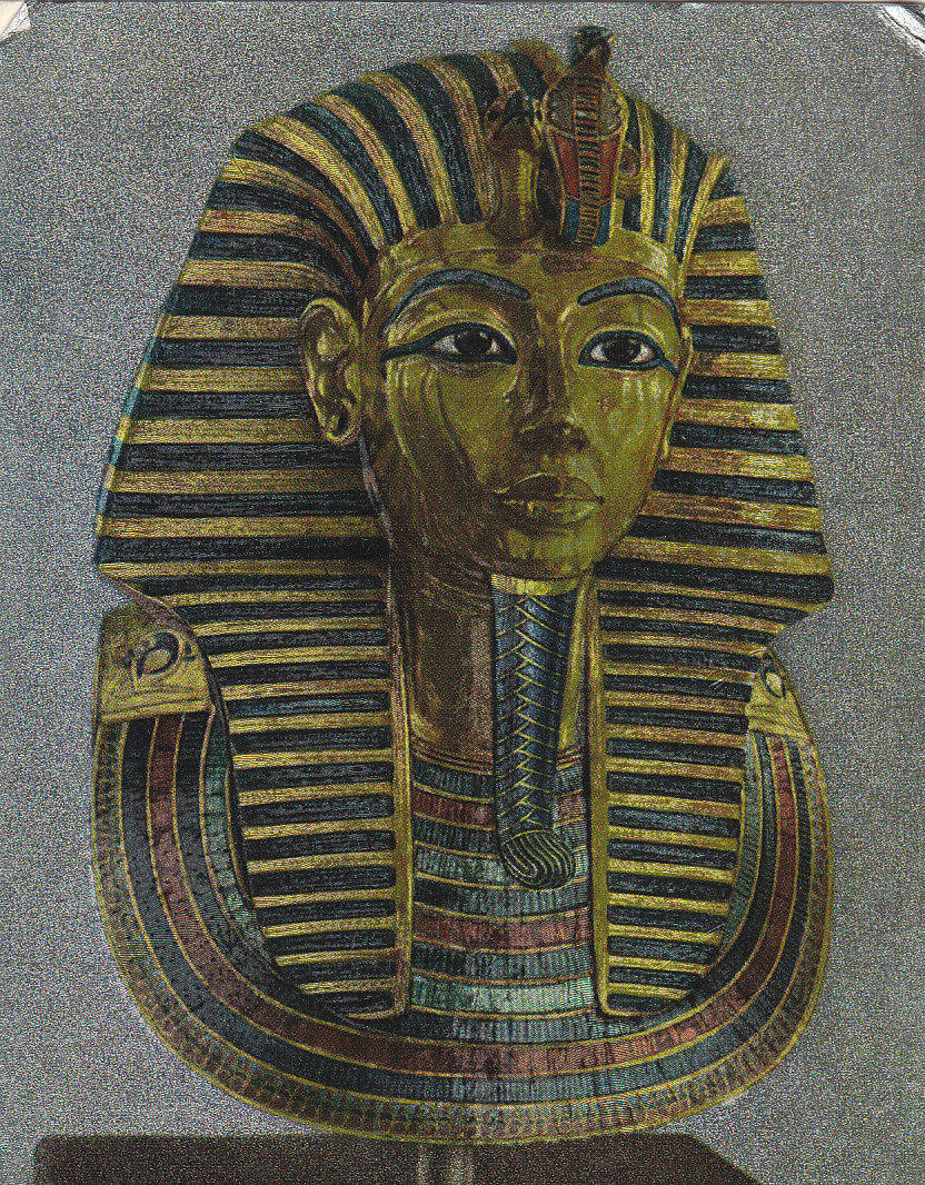 Postal 62362 : Gold Mask of King Tut Ankh Amun 1354 v.Chr.