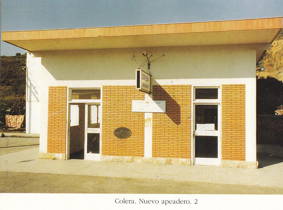 Postal 62383 : Colera. Nuevo apeadero