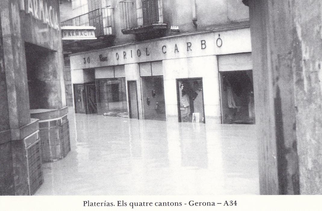 Postal 62397 : Platerias. Els quatre cantons - Gerona
