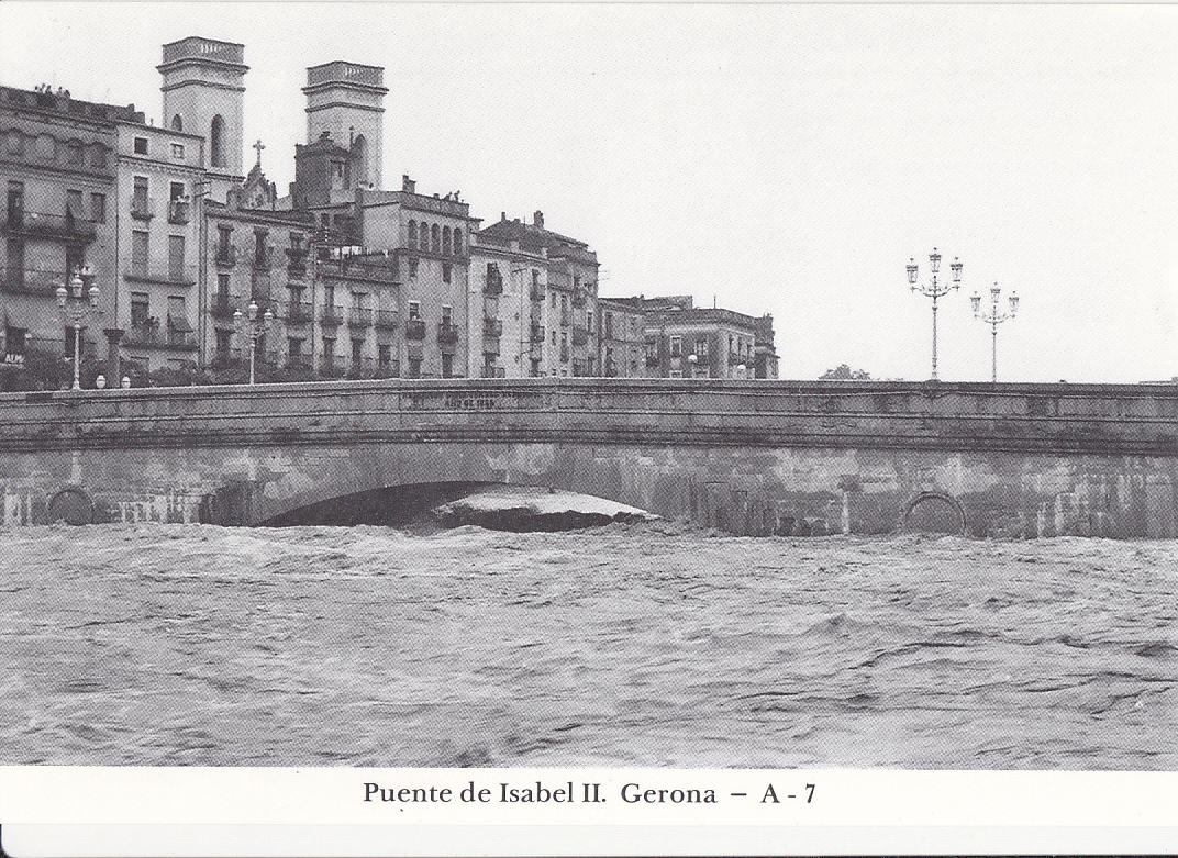 Postal 62407 : Puente de Isabel II - Gerona