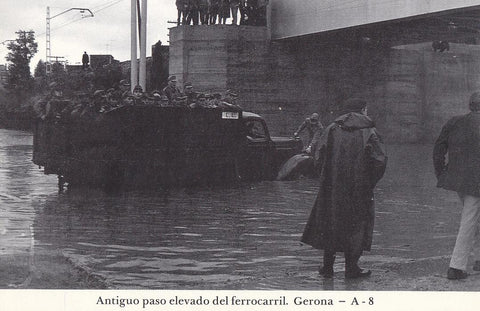 Postal 62408 : Antiguo paso elevado del ferrocarril - Gerona