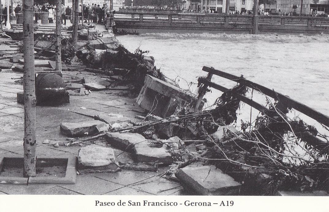Postal 62417 : Paseo de San Francisco - Gerona