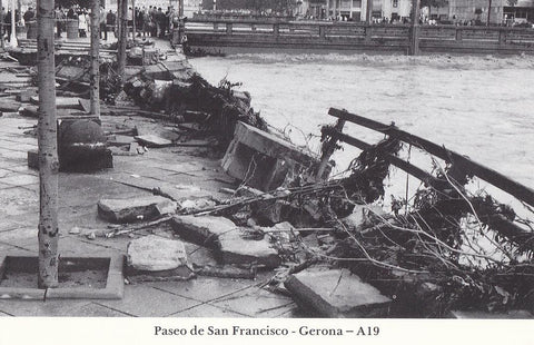 Postal 62417 : Paseo de San Francisco - Gerona
