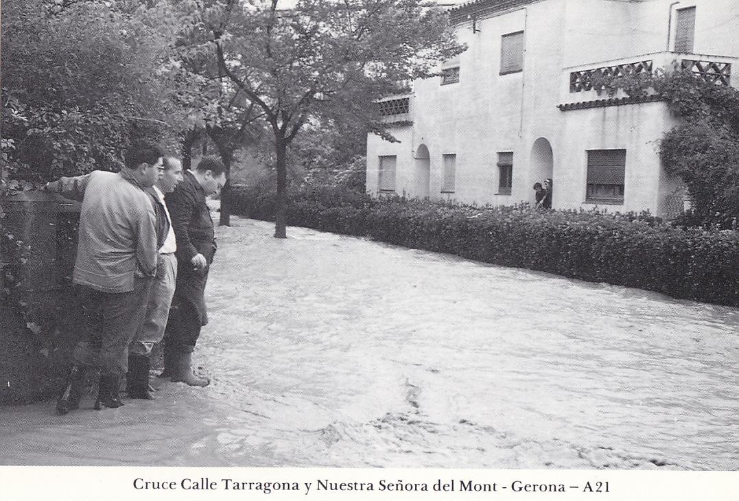 Postal 62419 : Cruce Calle Tarragona y Nuestra Señora del Mont - Gerona