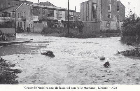 Postal 62420 : Cruce de Nuestra Sra. De la Salud con calle Massana - Gerona