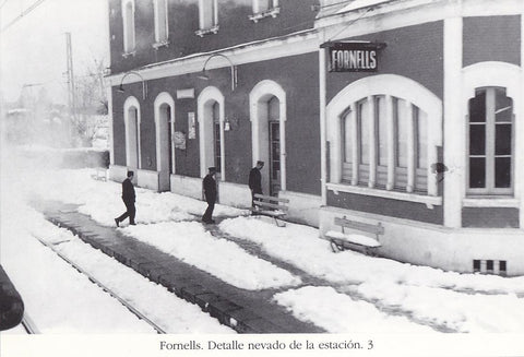 Postal 62440 : Fornells. Detalle nevado de la estacion