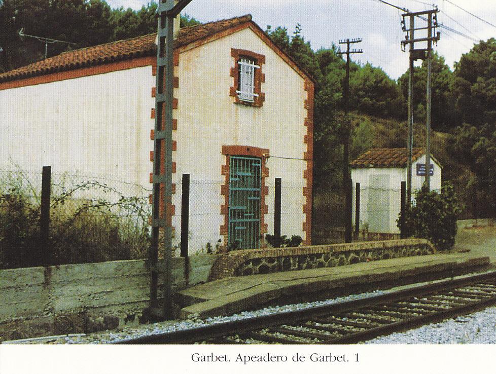 Postal 62442 : Garbet. Apeadero de Garbet