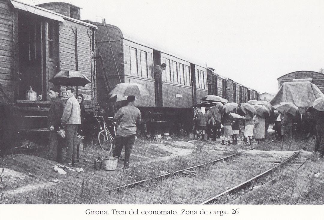 Postal 62449 : Girona. Tren del economato. Zona de carga