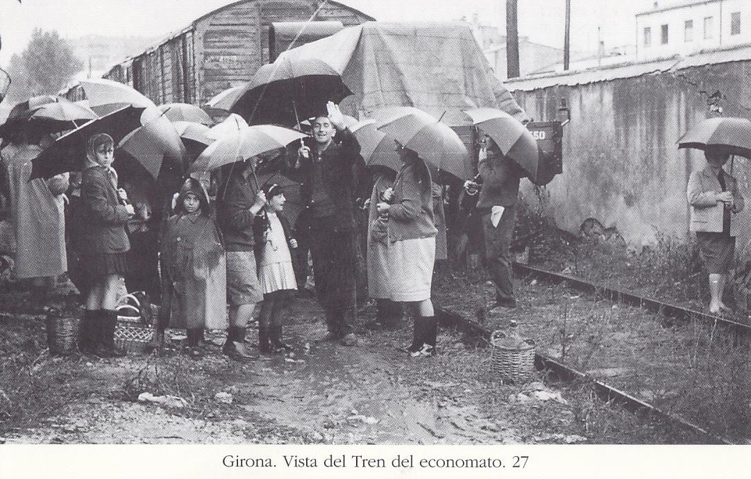 Postal 62450 : Girona. Vista del Tren del economato