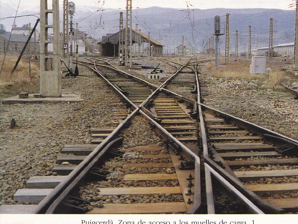 Postal 62457 : Puigcerda. Zona de acceso a los muelles de carga