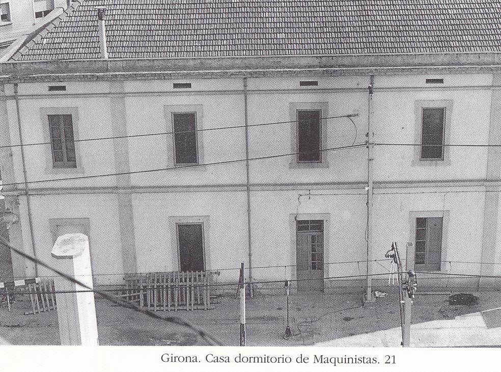 Postal 62472 : Girona. Casa dormitorio de Maquinistas