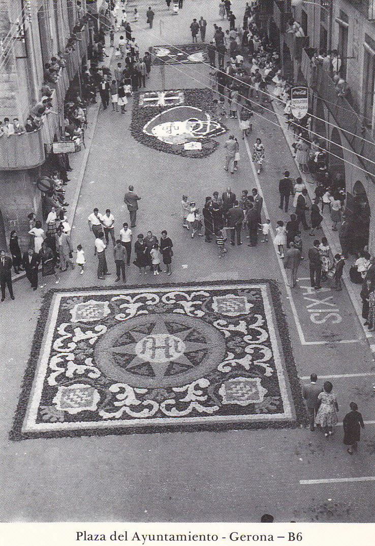 Postal 62476 : Plaza del Ayuntamiento - Gerona