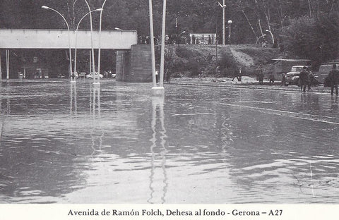 Postal 62489 : Avenida de Ramon Folch Dehesa al fondo - Gerona