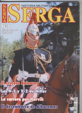 Serga numero 07: El crucero Baleares-El desembarco de Alhucema