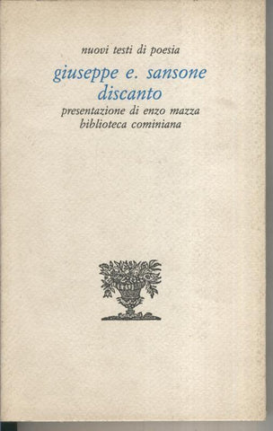 Discanto: presentazione di enzo mazza biblioteca cominiana