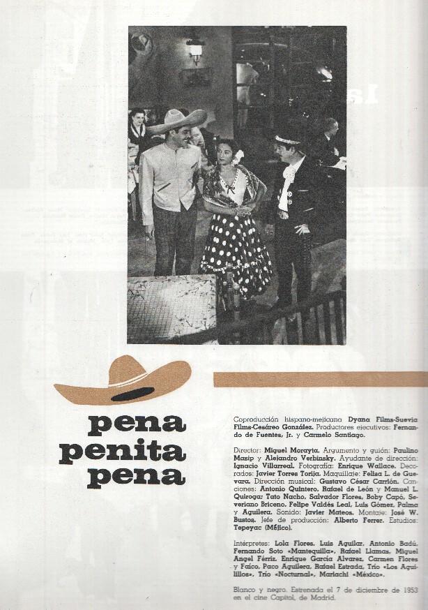 Ficha cine Suevia Films: Pena penita pena y La cruz de Mayo