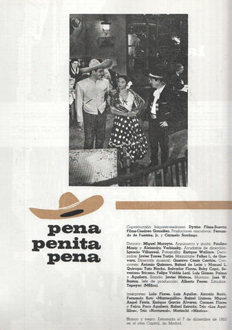 Ficha cine Suevia Films: Pena penita pena y La cruz de Mayo