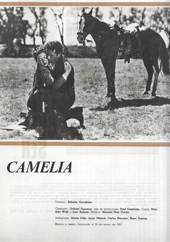 Ficha cine Suevia Films: Gitana tenia que ser y Camelia
