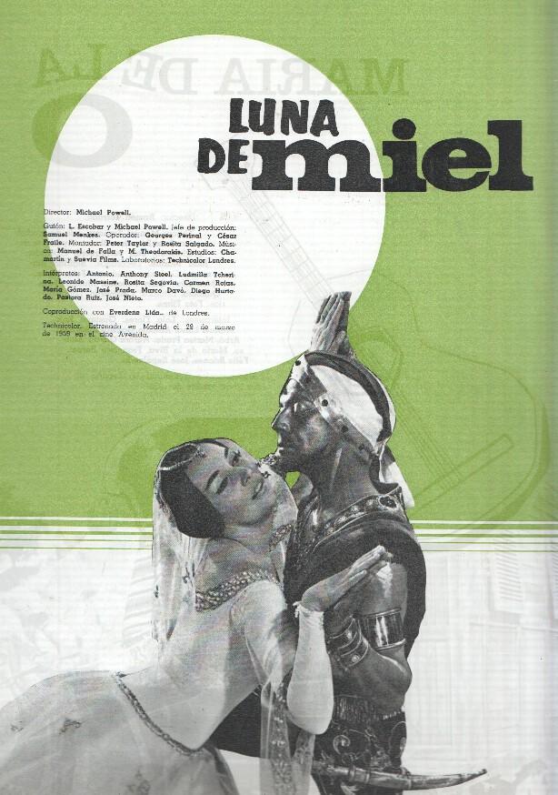 Ficha cine Suevia Films: Luna de miel y Maria de la O