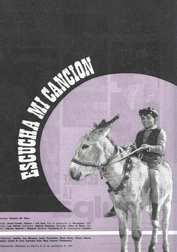 Ficha cine Suevia Films: Echame la culpa y Escucha mi cancion