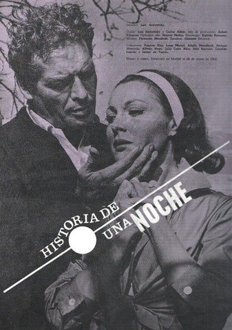 Ficha cine Suevia Films: Tres hombres van a morir y Historia de una noche