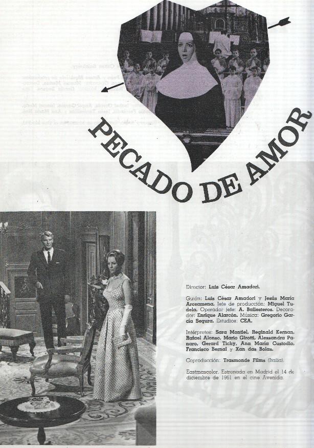 Ficha cine Suevia Films: Mentirosa y Pecado de amor