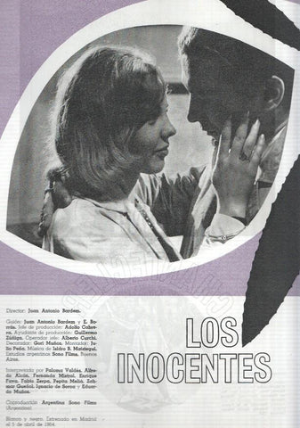Ficha cine Suevia Films: Los inocentes y La reina del chantecle