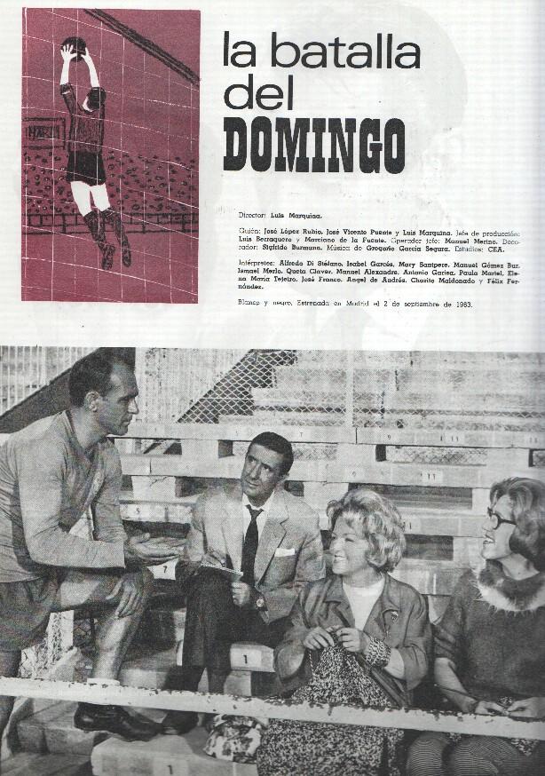 Ficha cine Suevia Films: Ventolera y La batalla del domingo