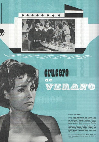 Ficha cine Suevia Films: De color moreno y Crucero de veran