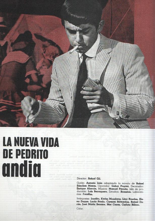 Ficha cine Suevia Films: Los pianos mecanicos y La nueva vida de Pedrito Andia