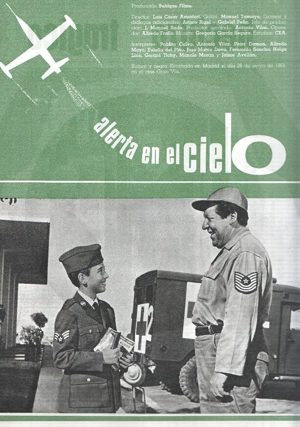 Ficha cine Suevia Films: Hechizo tragico y Alerta en el cielo