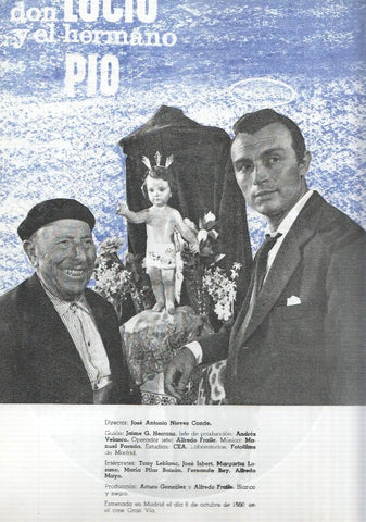 Ficha cine Suevia Films: La historia de bienvenido y Don Lucio y el hermano Pio