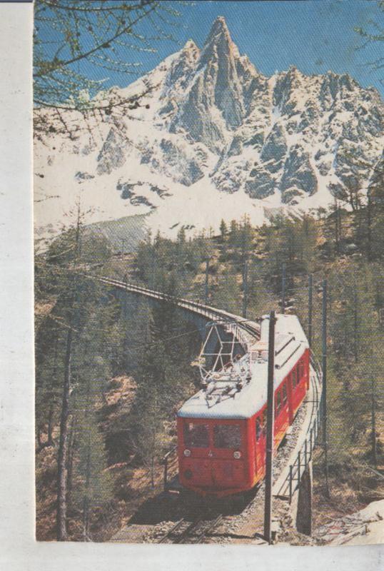Postal 011886: Ferrocarril en los Alpes ?