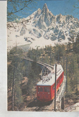 Postal 011886: Ferrocarril en los Alpes ?