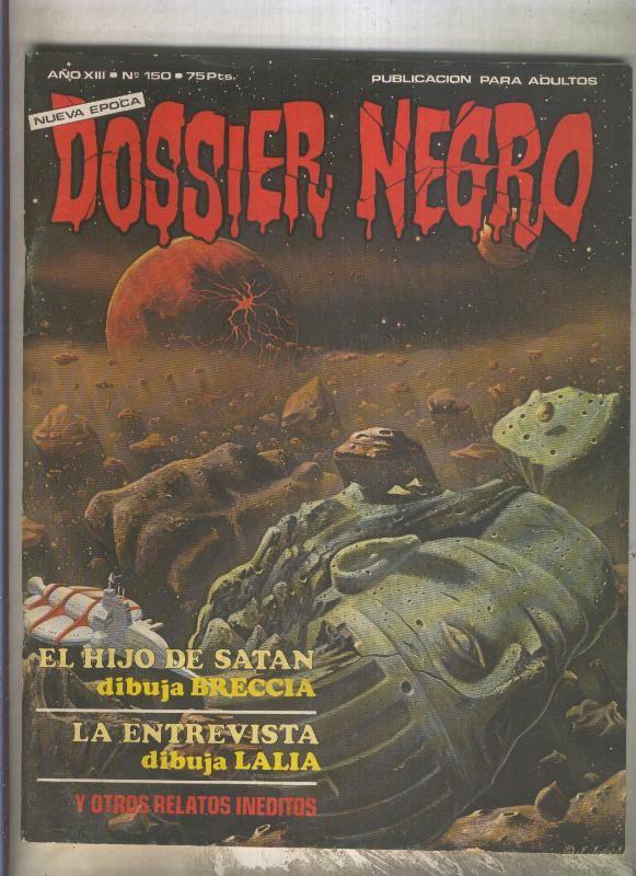 Dossier Negro numero 150 (numerado 1 en trasera)