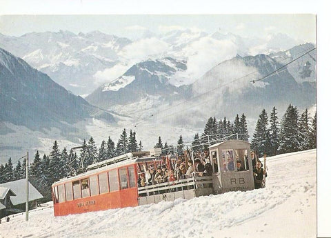 Postal 039414 : Wintersportzug der Vitznau-Rigi-Bahn mit Obwaldner