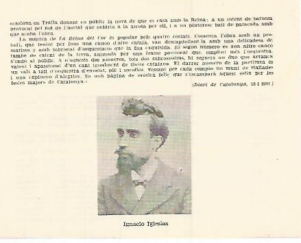 LAMINA 2998: Ignacio Iglesias autor de La Reina del Cor