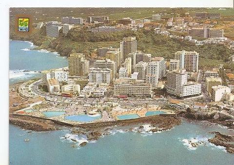Postal 049749 : Puerto de la Cruz (Tenerife). Modernisimas instalaciones hoteleras en la Costa Martianez