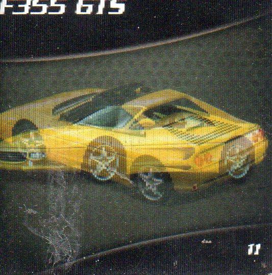  CROMO Coleccion Oficial de Tarjetas Lenticulares FERRARI. (Modelo: 458 ITALIA - Numero: 14)