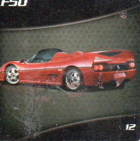 CROMO Coleccion Oficial de Tarjetas Lenticulares FERRARI. (Modelo: f50 - Numero: 12)