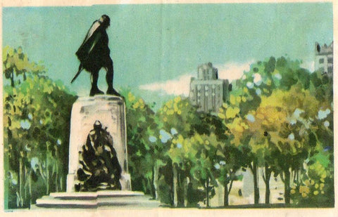 CROMO Viajando por America del Norte:  Numero 38