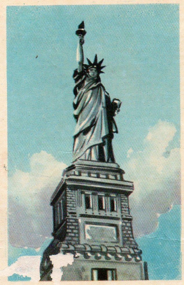 CROMO Viajando por America del Norte:  Numero 127 bis